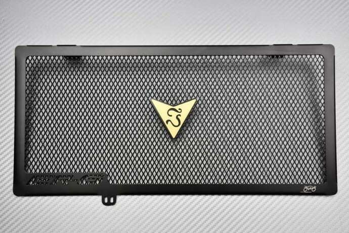 Grille de radiateur KAWASAKI ER6F protégeant des projections de gravillons