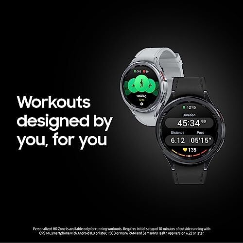 Samsung Galaxy Watch 6 Classic 43mm LTE - Black SS Case with Black Leather Band - Zdjęcie 2 z 6