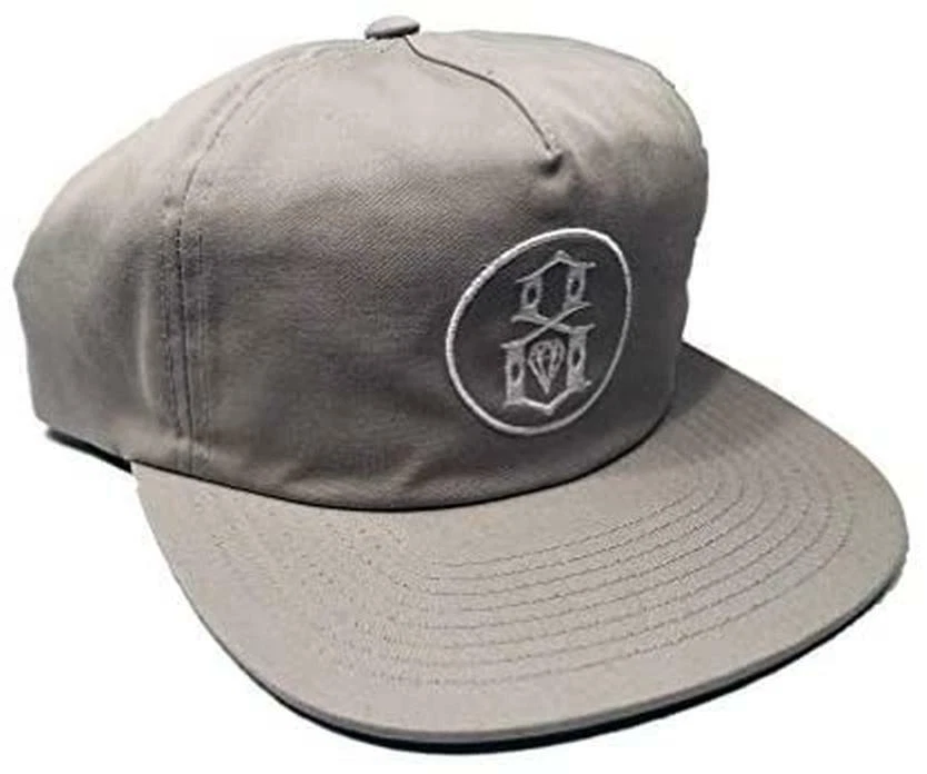 REBEL8 HALF MOON BAY GRIS CLARO AJUSTABLE GORRA SNAPBACK Foto 2 de 3