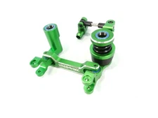 Traxxas XRT 8s Ultimate Green Aluminum Steering Linkage Bellcrank Servo Saver