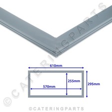 R053/1 RUBBER DOOR GASKET SEAL 295mm x 610mm FOR ZOIN DAIRY CASE DISPLAY FRIDGE