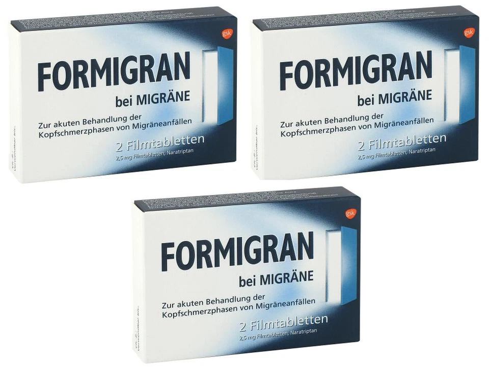 GSK 3x FORMIGRAN Filmtabletten 2 St PZN: 2195485
