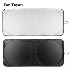 For Toyota Tacoma Windshield Car Sun Shade UV Reflective Foldable Cover Visor