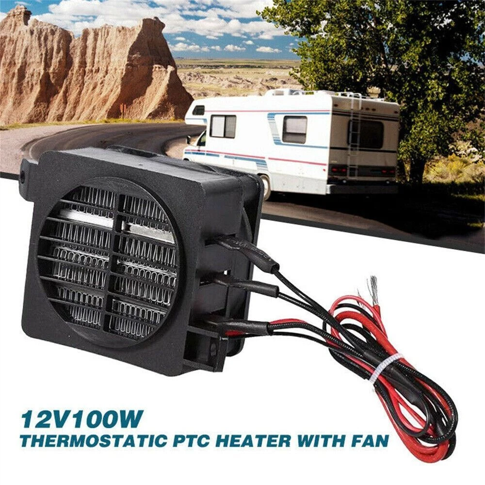 Space Heaters 12V 100W PTC Ceramic Heating Element Heating Fan Car Air  Heater | eBay
