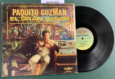 PAQUITO GUZMAN El Gran Senor 1981 LAD US LP Latin Salsa