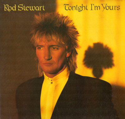 Tonight Im Yours LP Record Rod Stewart Vinyl 33 RPM