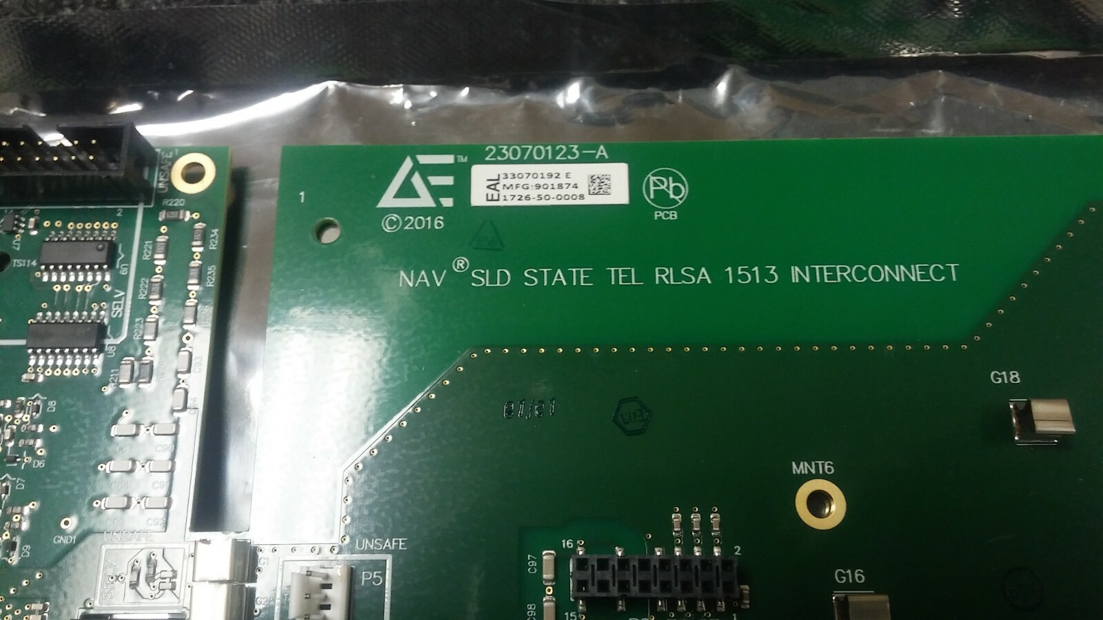 Tel Rlsa AE ADVANCED ENERGY 23070123-A NAV SLD STATE TEL RLSA 1513 Interconnect ...