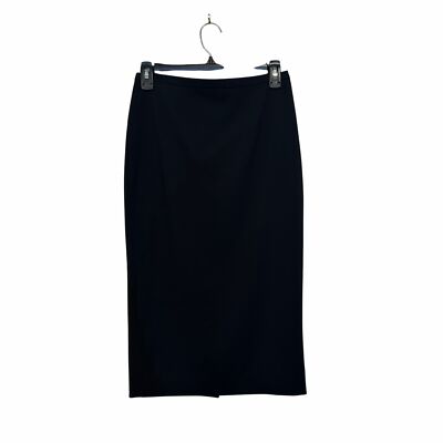 MaxMara Womens Black Pencil Skirt Size 6