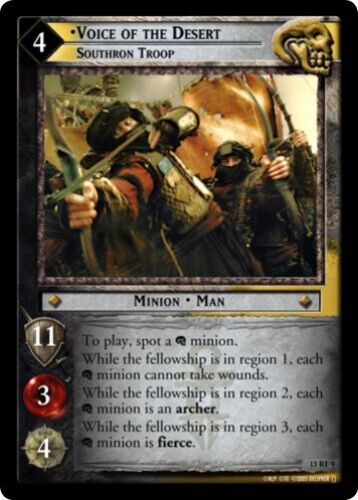 LotR TCG Bloodlines BL LEGENDS SET FOIL 13RF1 - 13RF18 COMPLETE LP/MINT - Picture 10 of 18