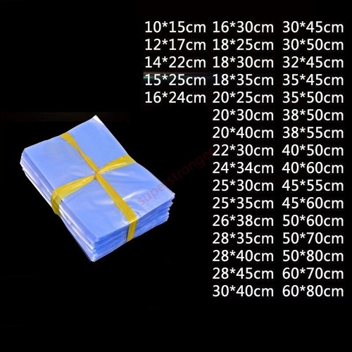 Shoe Shape PVC Heat Shrinkable Bags Film Wrap Packaging Shoe size 22-47 US4-12 - Picture 8 of 9