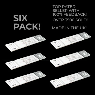 SMITH SURVEYING EQUIPMENT SMITH SURVEYING TELL TALE WALL CRACK MONITOR – STANDARD 6 PACK - £30.50 + VAT