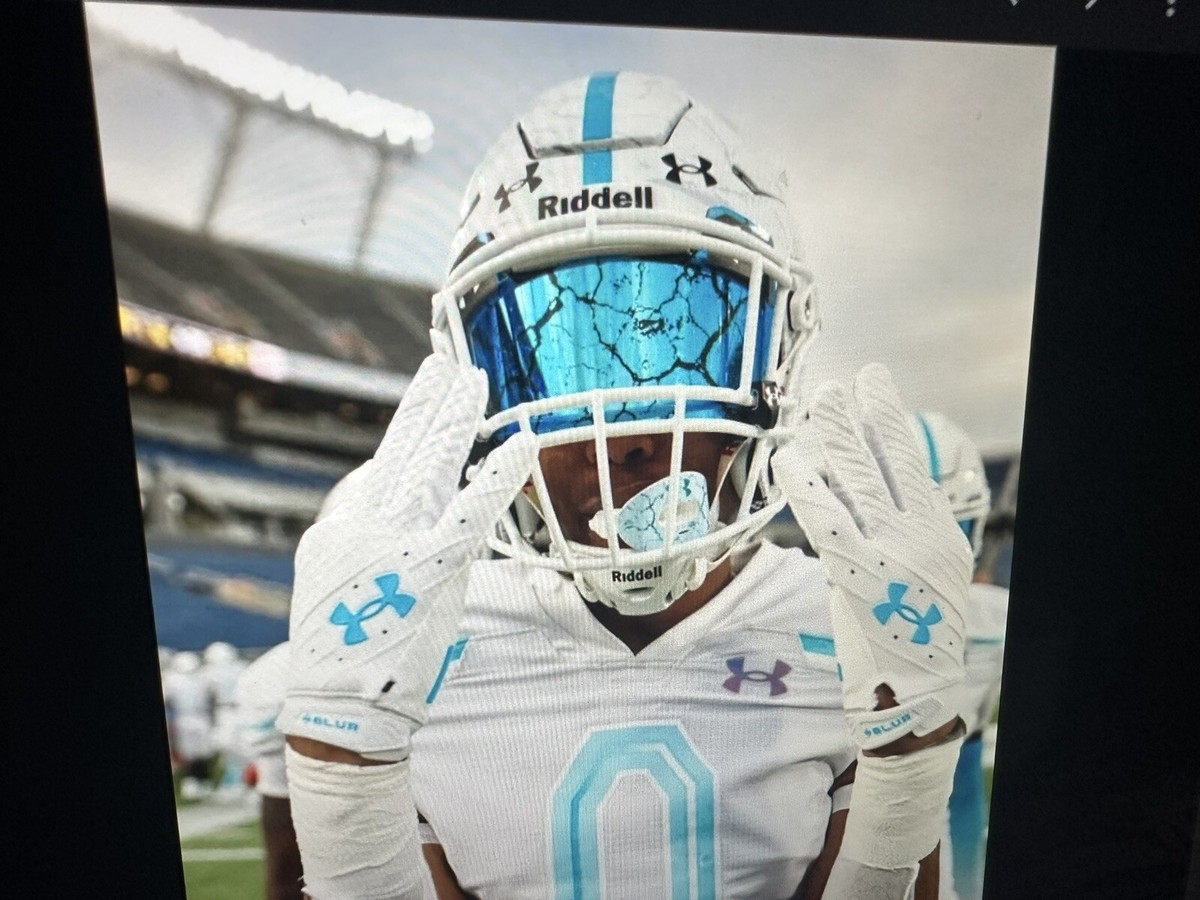 American Football Helmet Visor Under Armour Mirror Visor Under