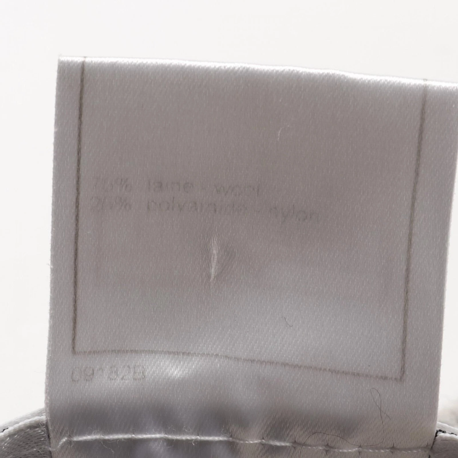 CHANEL Gilet Identificazione Top Lana Nylon Grigio P14059 Taglia 36