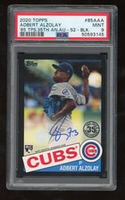 Adbert Alzolay 2020 Topps 1985 35 Anniversary #85AAA Serial #d /199 Cubs PSA 9