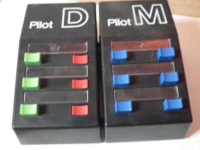 FALLER  E-Train/Spur 0  - Schaltpult/Stellpult Set Pilot D + M/ Nr. 3884