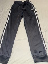 Adidas Youth Gray Sweat Pants Boys Size Medium 10/12 Gray Pants