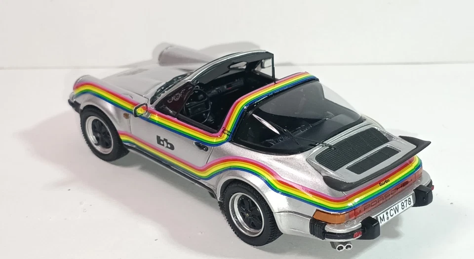 Porsche 911 Targa Turbo B+B 1/43 Extremely Rare - Image 2 of 4