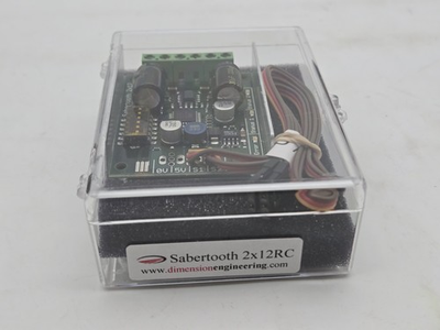 #ad #ad Dimension Engineering Sabertooth 2x12 Dual 12A 24V Motor Driver for RC Combat $57.99