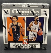 2021 Panini Chronicles NBA Basketball Draft Picks Trading Cards Mega Box Sealed