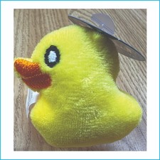 Plush Duck Toy Soft Cute Yellow Duck with Tag - Kids Stuffed Animal - New