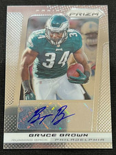 BRYCE BROWN 2013 Panini Prizm #13 NFL AUTO Philadelphia Eagles