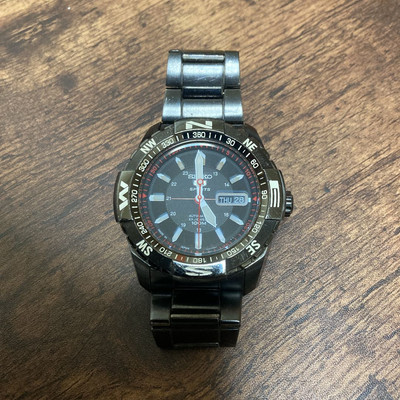 Seiko Five-Sports Riki 7S36-04M0 Analog Automatic Men 5 Sports 23J