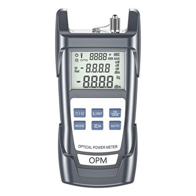 1 PC Fiber Optic Cable Tester Power Meter Light Meter 10 Wavelengths LED FC