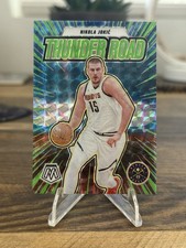 2024-25 Panini Mosaic NIKOLA JOKIC Thunder Road Green Fluorescent Prizm /10