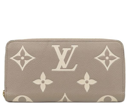 Louis Vuitton Zippy Wallet Monogram Empreinte, Tourtrere Cream, M28793