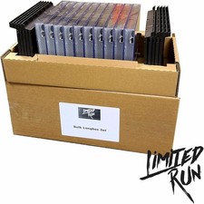 Limited Run Games Bulk Longbox Set. Sega Saturn/Sega CD replacement Cases