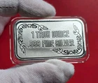 Custom Lot of SIX (6) - 1 troy oz .999 Fine Silver Colorized Bars  COA /100