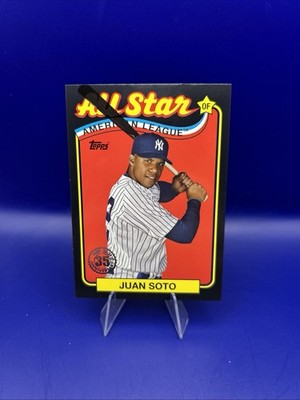 Topps 2024 Series 2 1989 All-Stars Juan Soto Yankees #89ASB-6 Black /299