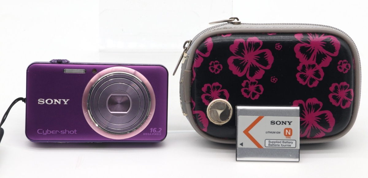 SONY Cyber-Shot DSC-WX70 16.2MP 5x Zoom Digital Camera - Purple | eBay