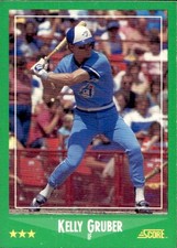 1988 Donruss Baseball Card # 422 of 660 Kelly Gruber
