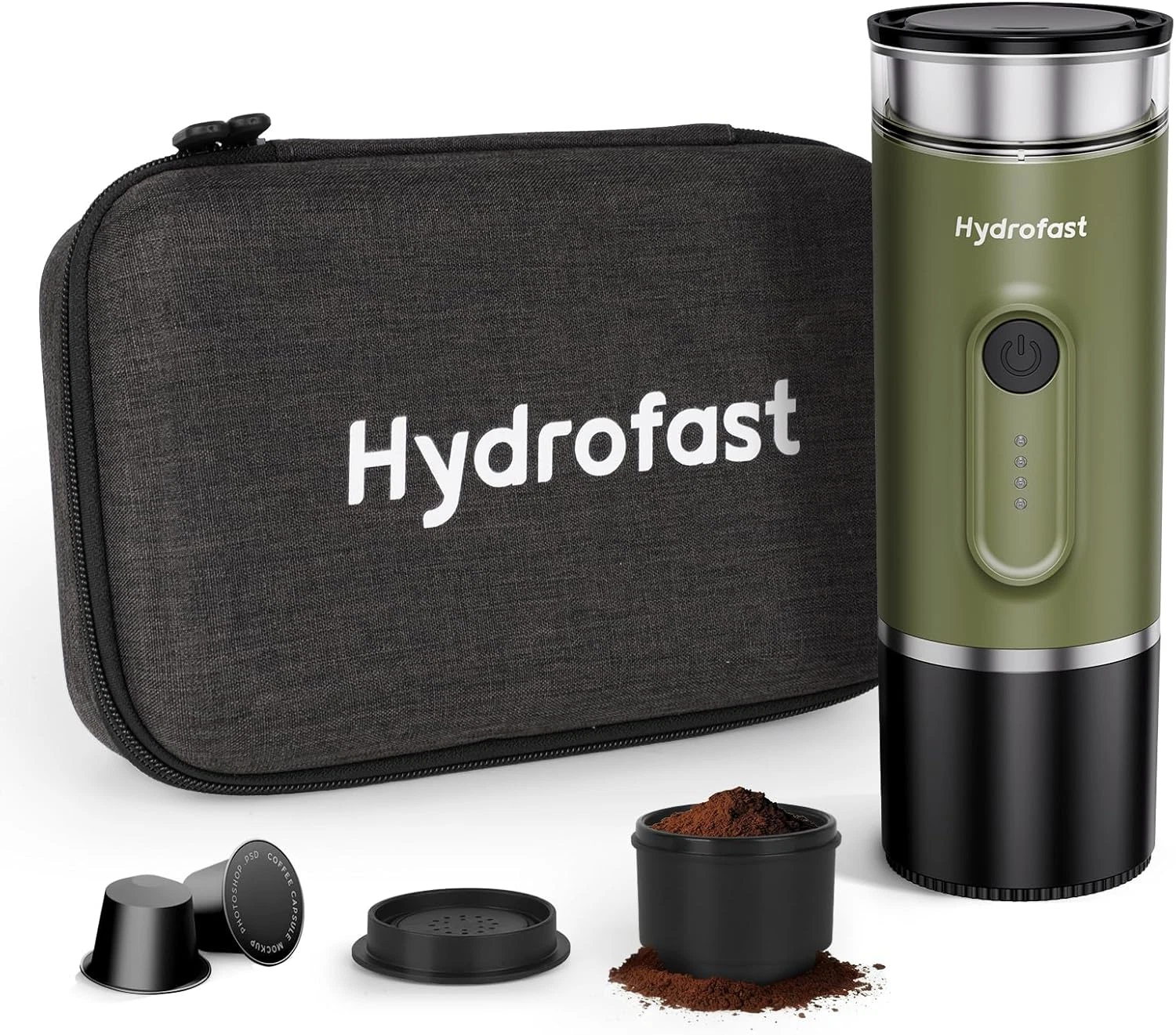 Portable Electric Espresso Maker - USB-C Rechargeable for Travel & Camping