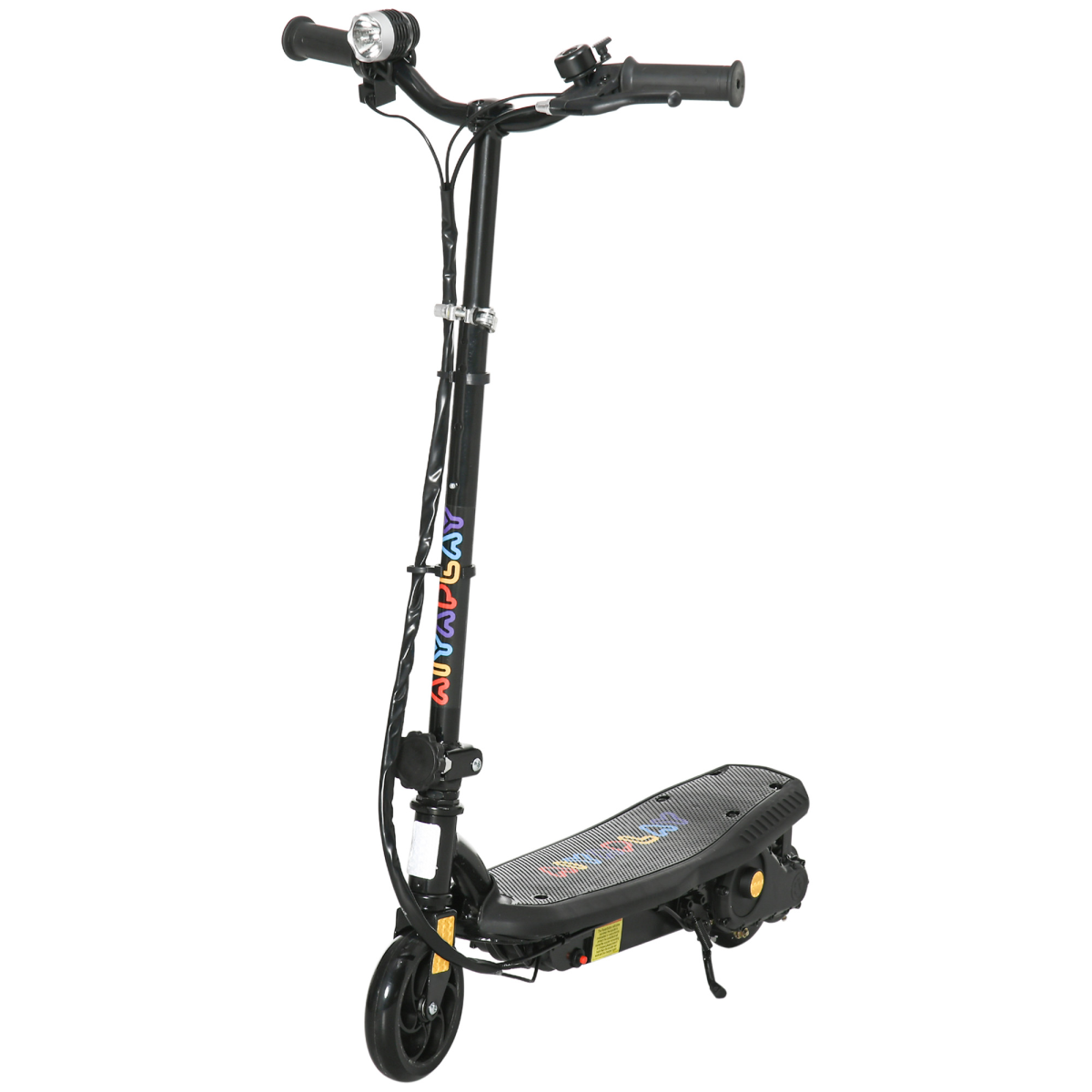 Bobobiy Black Foldable Electric Scooter, With Led Headlights, For Ages 7-14 Years, - Image 2