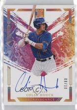 2024 Panini Impeccable Extravagance Holo Gold 8/10 Colin Houck #EA-CH Auto 1ek2