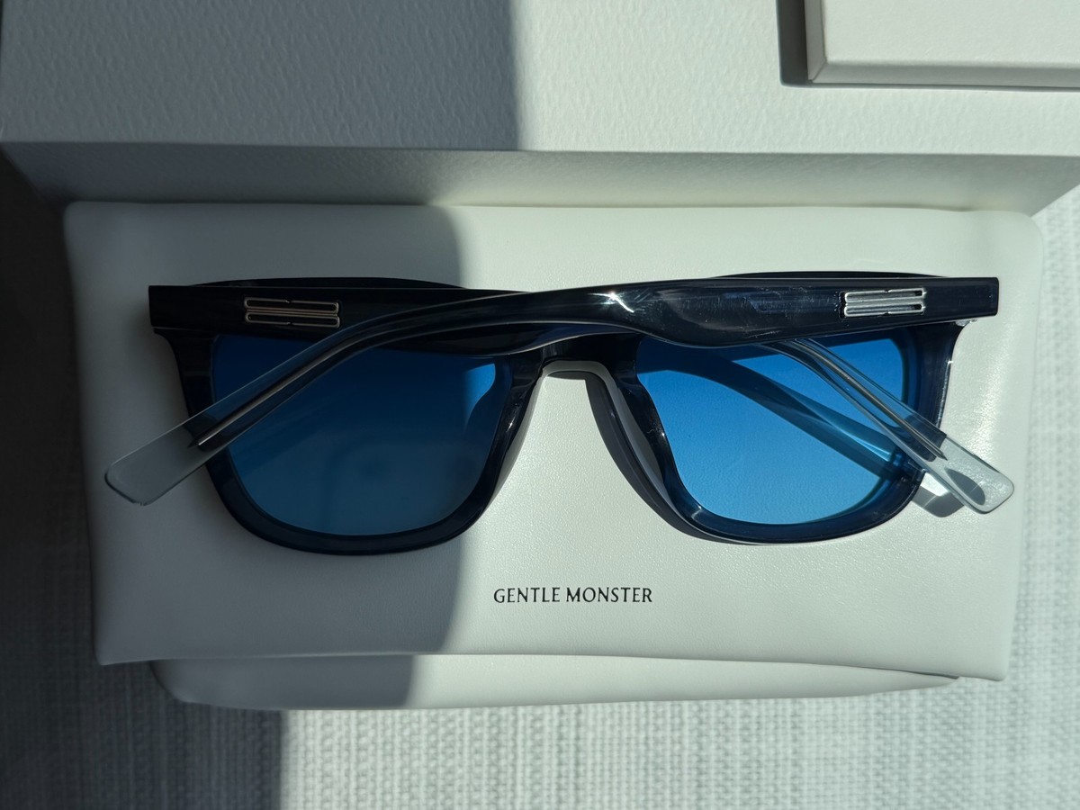 new Gentle Monster Heizer NC2 Blue Frame + Blue Zeiss Lens