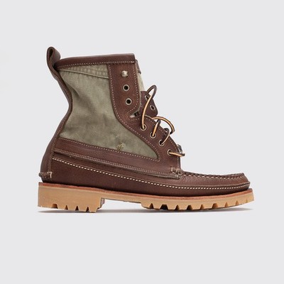Easymoc Boots Size 11 Brown Adirondack Leather Limited Edition Rangeley Hunt