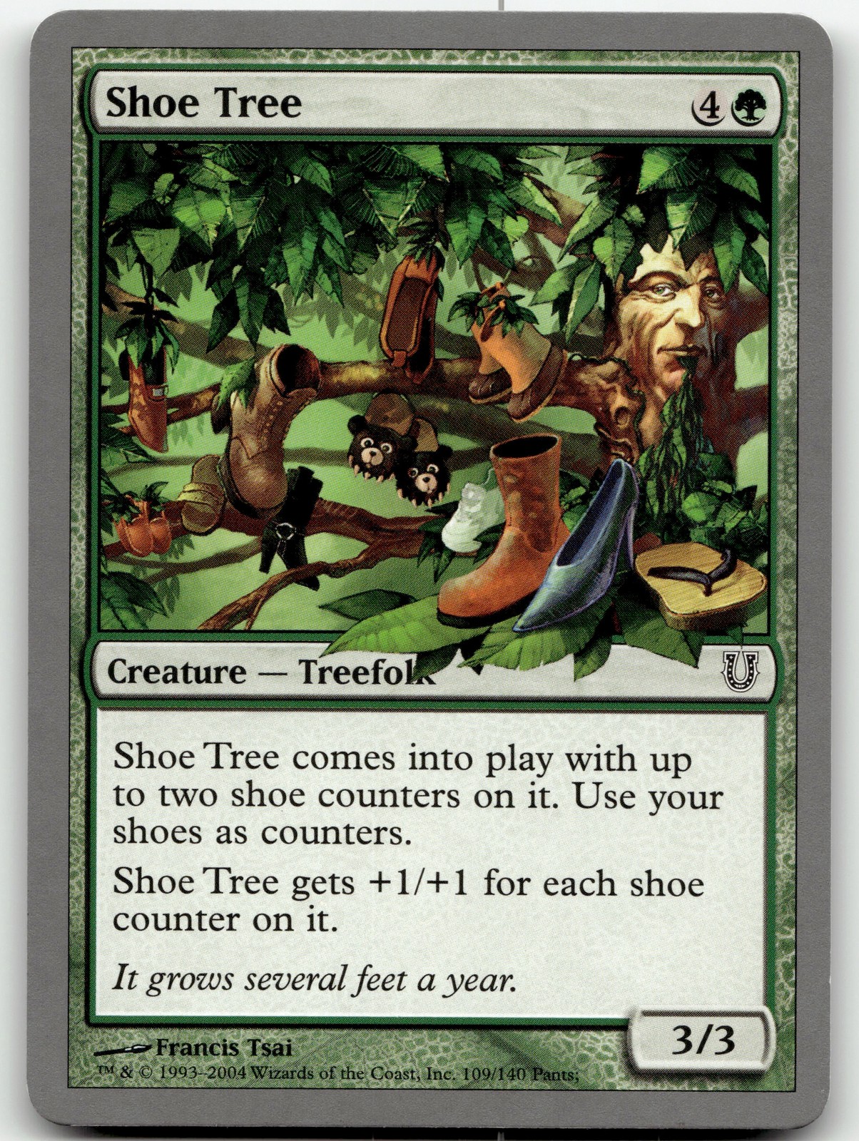 MTG Shoe Tree UNH 109 Unhinged Non-Foil LP