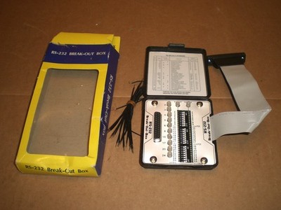 RS-232 Serial Break Out Box Pocket size