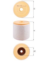 Mahle Luftfilter FüR Audi A6 Allroad C8 Avant C4 A7 Sportback 18- 4K0133844A