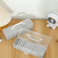 Playing Game Card Deck Cases Clear Plastic Trading Card Box Holder Organizer