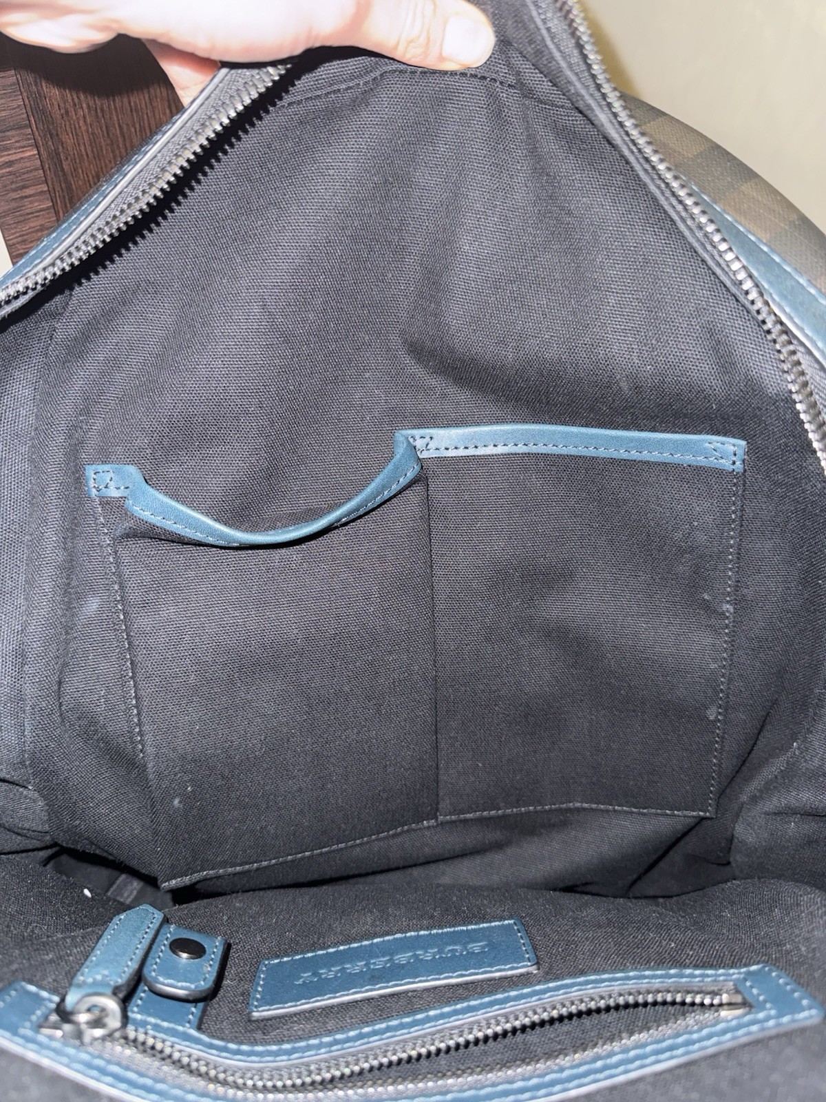 Burberry Checkered Backpack  rucksack men’s RRP: £1,350 *Trusted Seller* image 4