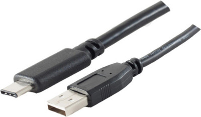 S-CONN 77143-1.8 18m USB A USB C USB Kabel charally black (77143-1.8)