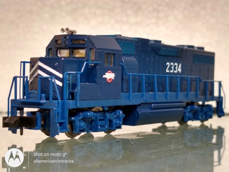 KATO 176-018 N-SCALE #2334 MISSOURI PACIFIC EMD GP38-2 DIESEL LOCOMOTIVE, NIB OS - Image 2 of 4