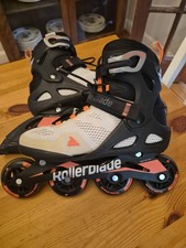 Rollerblade Women's Macroblade 80 Inline Skates-Gray/Coral-Size 9- 160