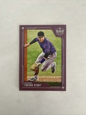 2022 Panini Diamond Kings - Trevor Story #52 Plum Frame