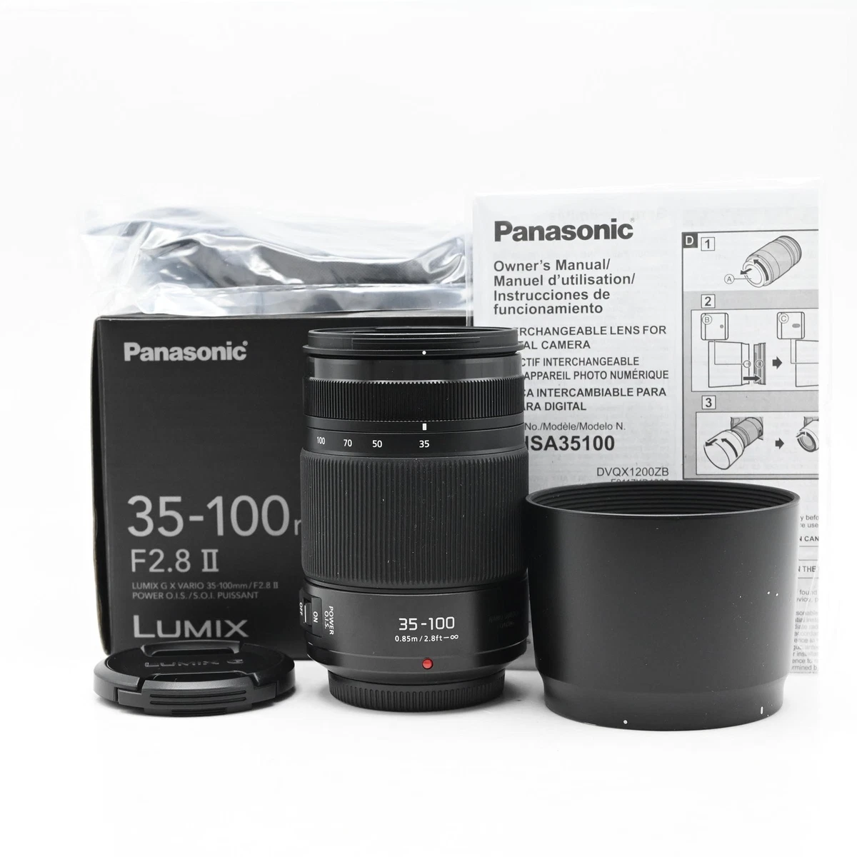 新品未使用】PanasonicLEICADG35-100mmF2.8ズームレンズ Panasonic f/2.8 Camera Lenses 100mm Focal for sale | eBay