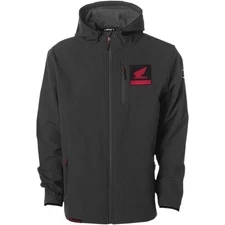 Factory Effex Honda Soft-Shell Jacket - Black - XL 22-85316